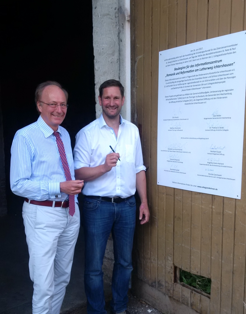 Reinhardt Quast und Sebastian von Kloch-Kornitz 